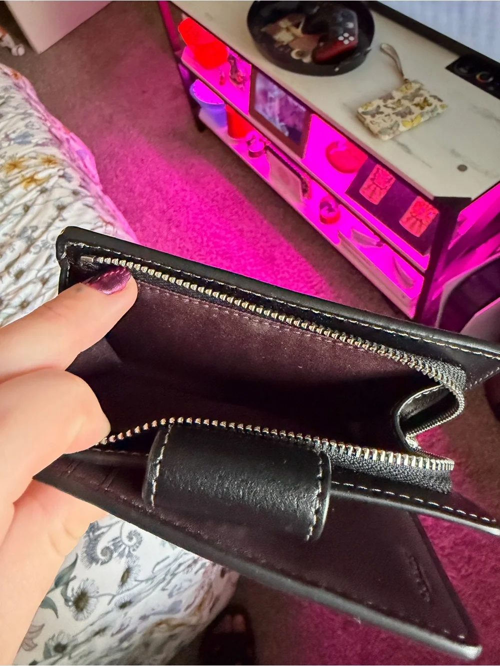Coach compact wallet
